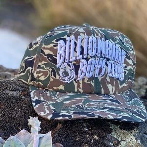 Billionaire Boys Club Camo Big Air Snapback Hat